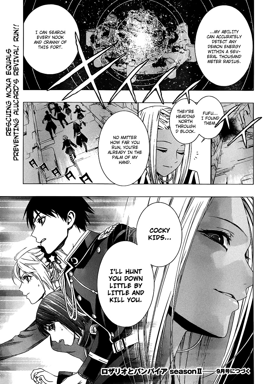 Rosario To Vampire Season Ii - Chapter 43 : Proclamation Of War