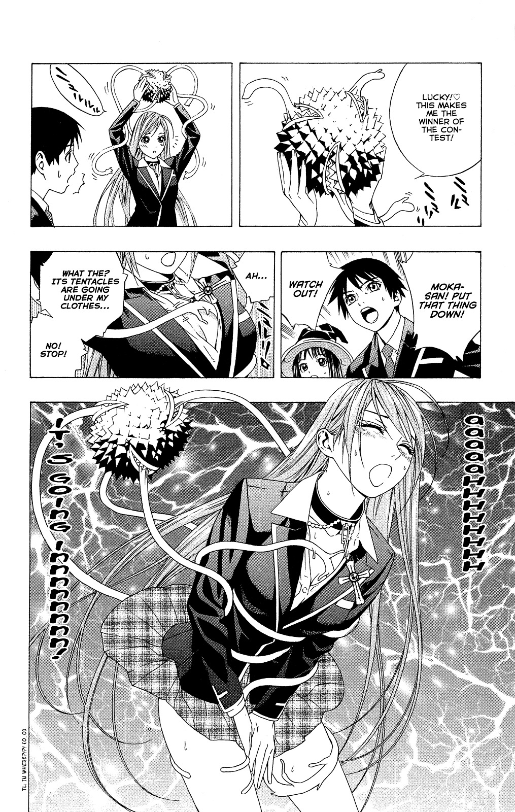 Rosario To Vampire Season Ii - Vol.1 Chapter 2 : First-Time Hands-On Training