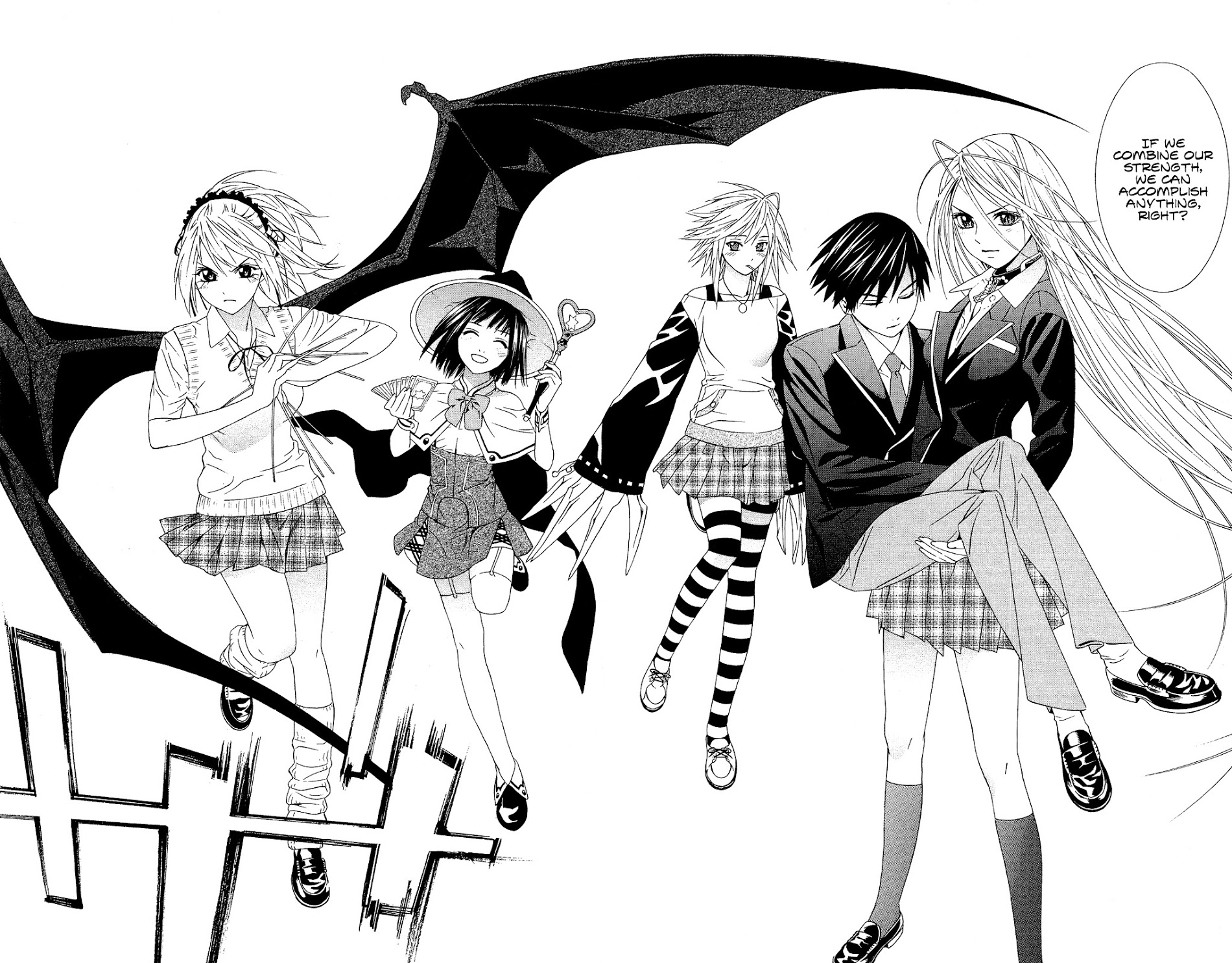 Rosario To Vampire Season Ii - Vol.1 Chapter 2 : First-Time Hands-On Training