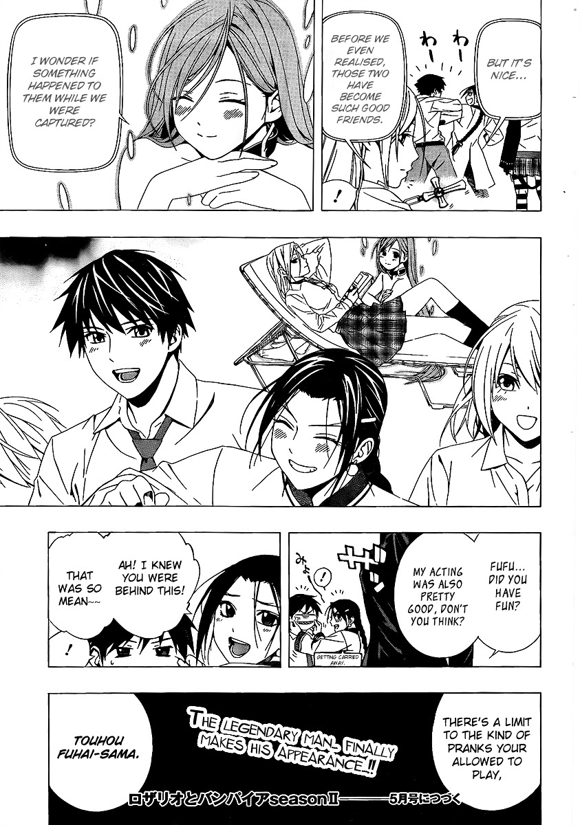 Rosario To Vampire Season Ii - Chapter 28 : Sweet Home