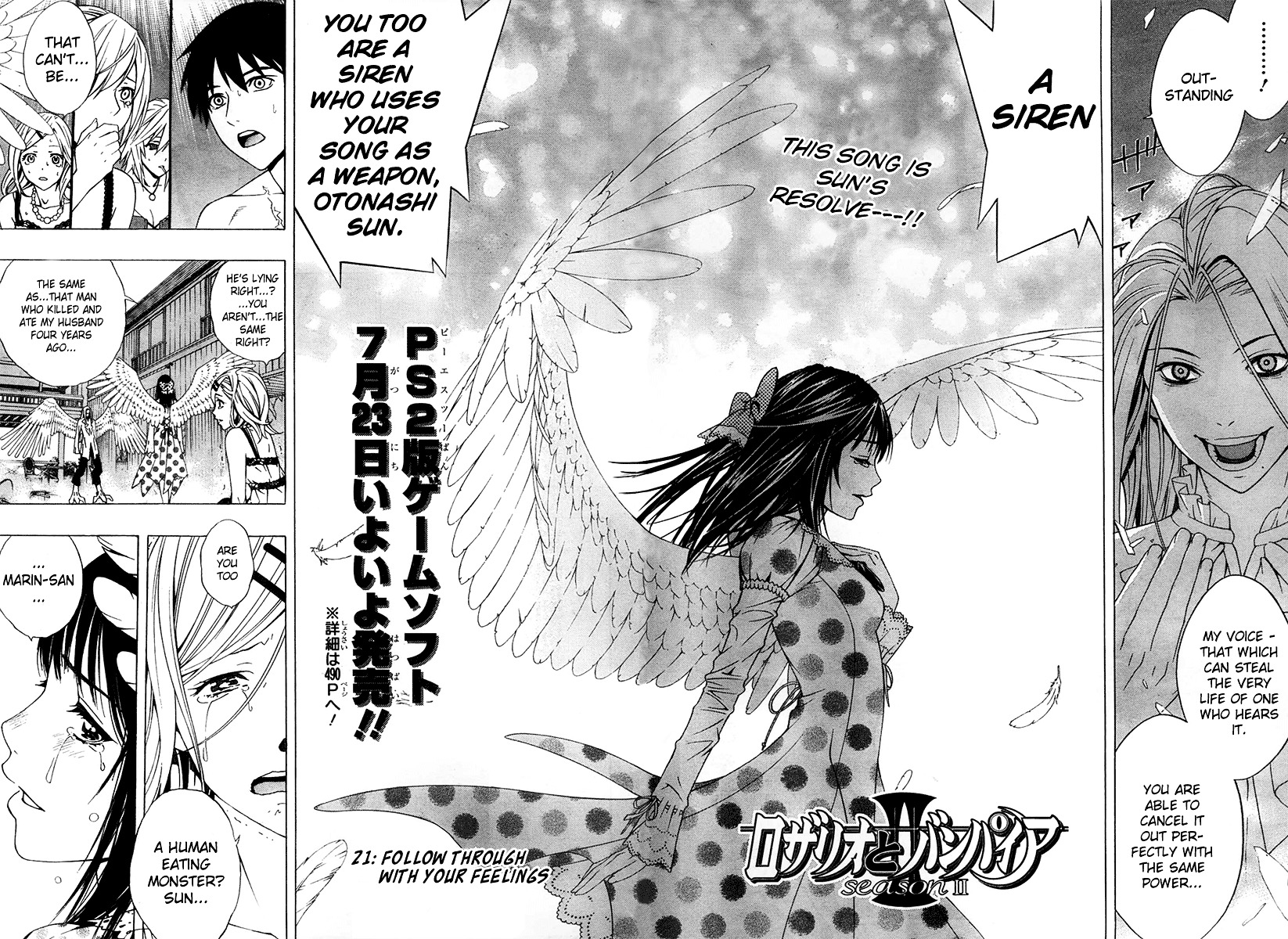 Rosario To Vampire Season Ii - Chapter 21 : Follow Through With Your Feelings