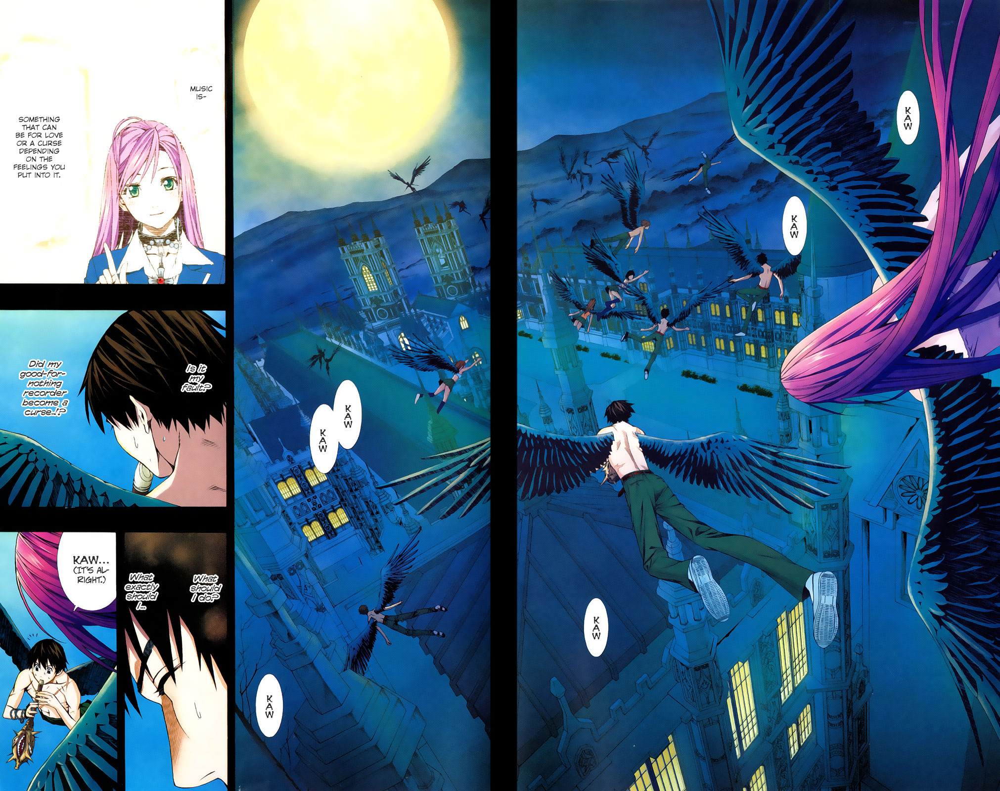 Rosario To Vampire Season Ii - Vol.1 Chapter 2.5: Extra Guide Book: How To Play The Recorder Gently♪