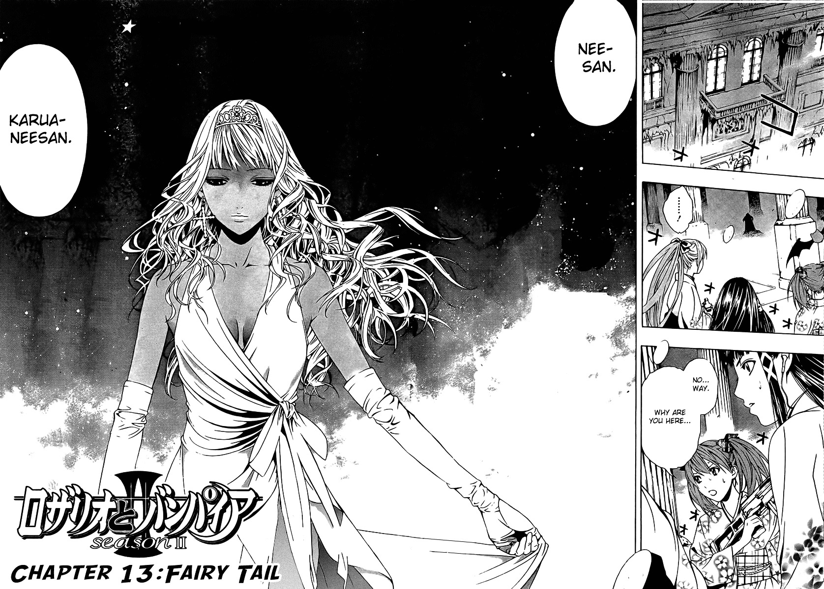 Rosario To Vampire Season Ii - Chapter 13 : Fairy Tail