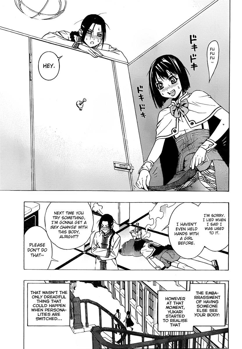 Rosario To Vampire Season Ii - Chapter 25 : Ishin Denshin