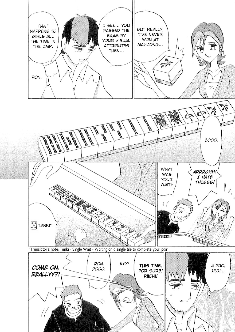 Mahjong Diva Obaka Miiko - Chapter 1: The Shape Of Happiness