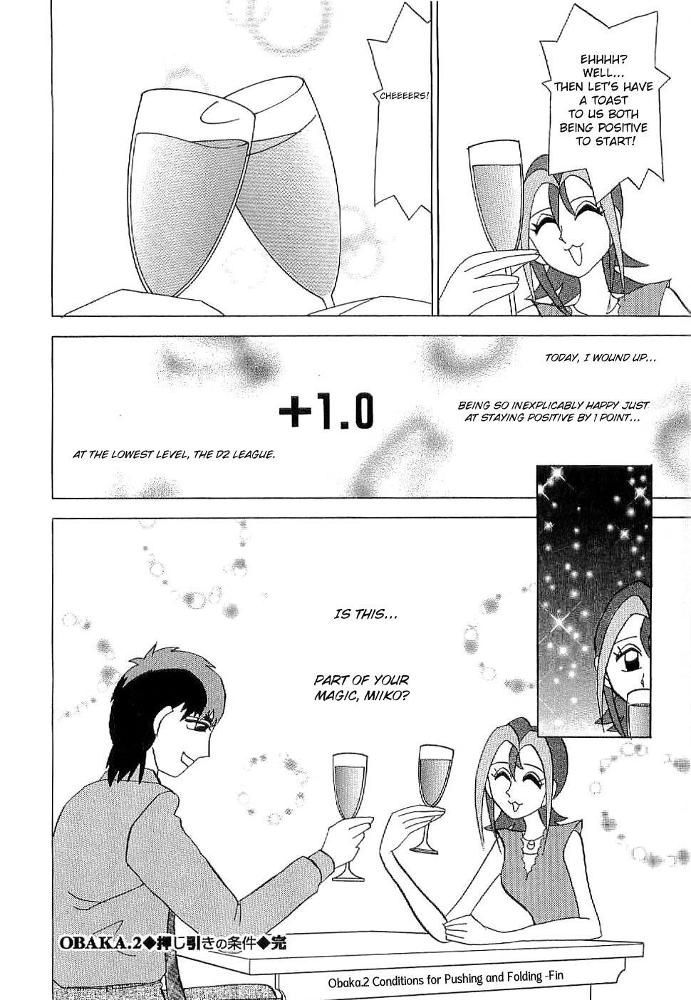 Mahjong Diva Obaka Miiko - Chapter 2: The Conditions For Pushing And Folding