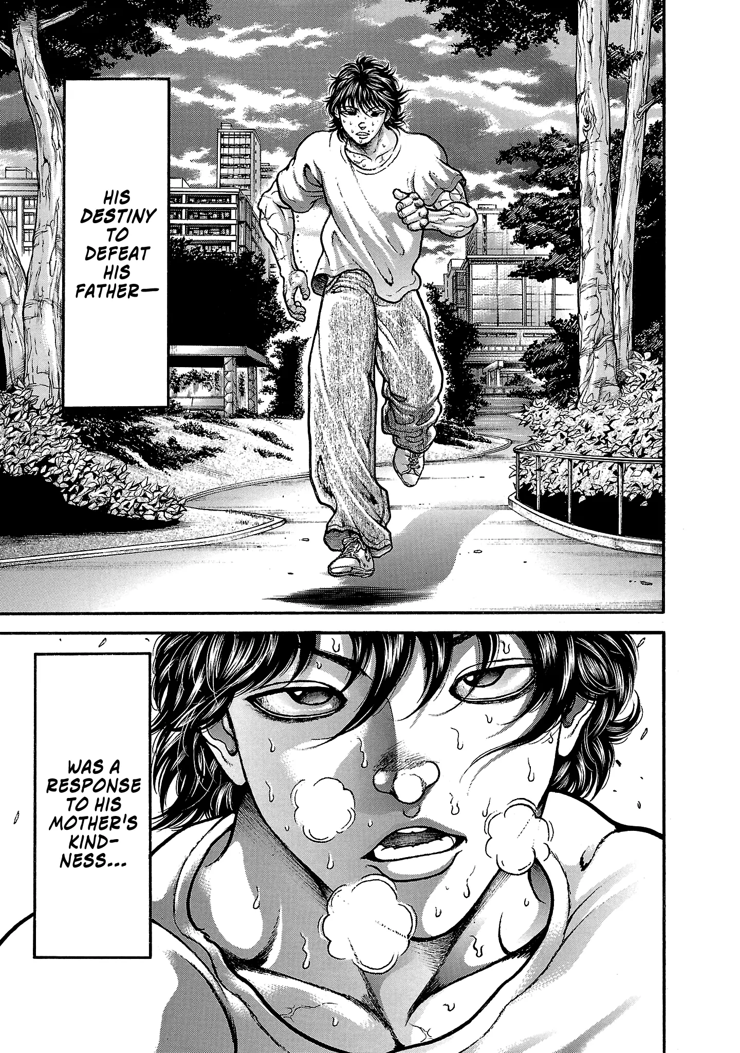 Hanma Baki - Son Of Ogre (Shinsoban Release) - Vol.14 Chapter 197: Because Of What She Said...