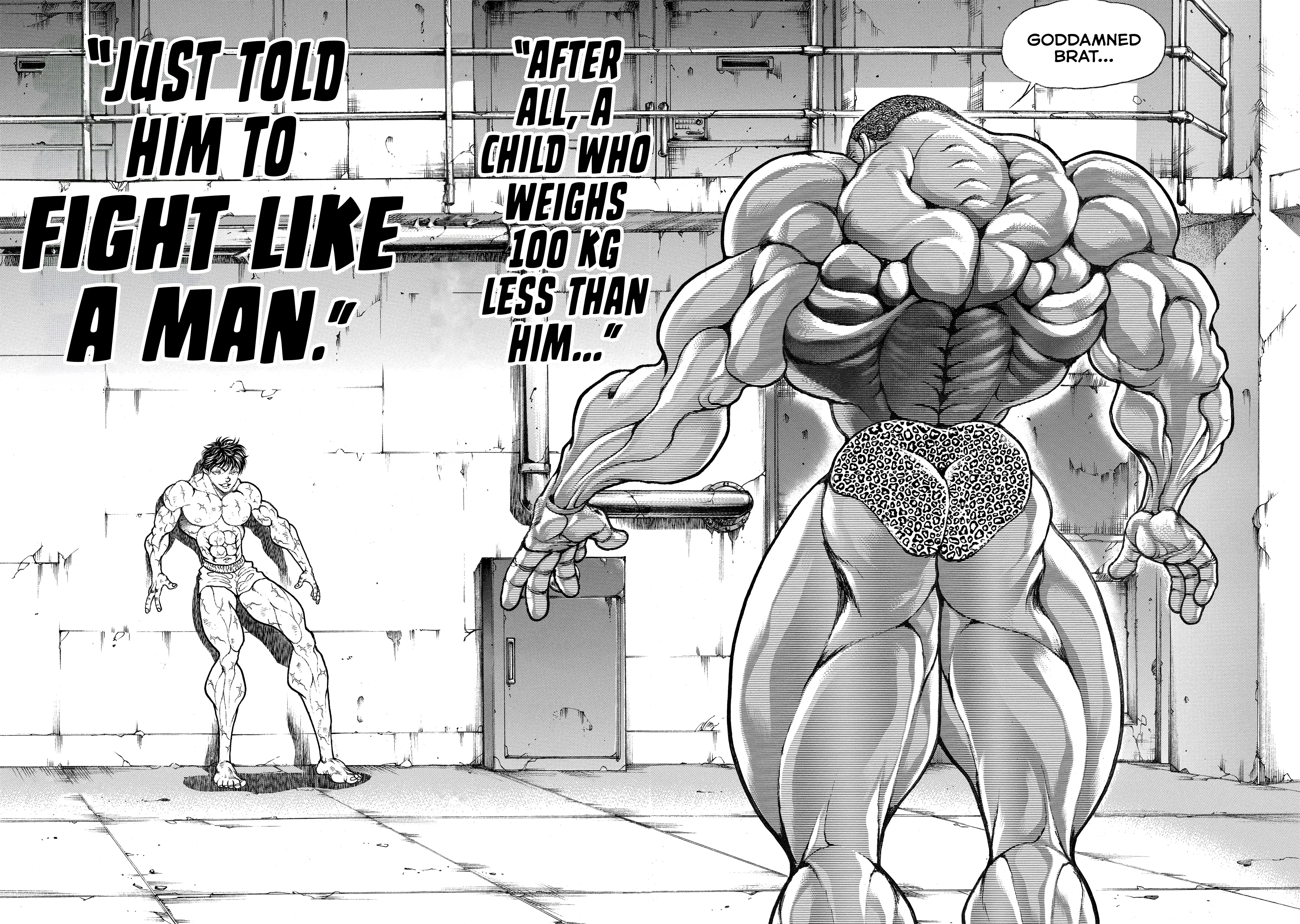 Hanma Baki - Son Of Ogre (Shinsoban Release) - Vol.5 Chapter 74: Over The Muscle