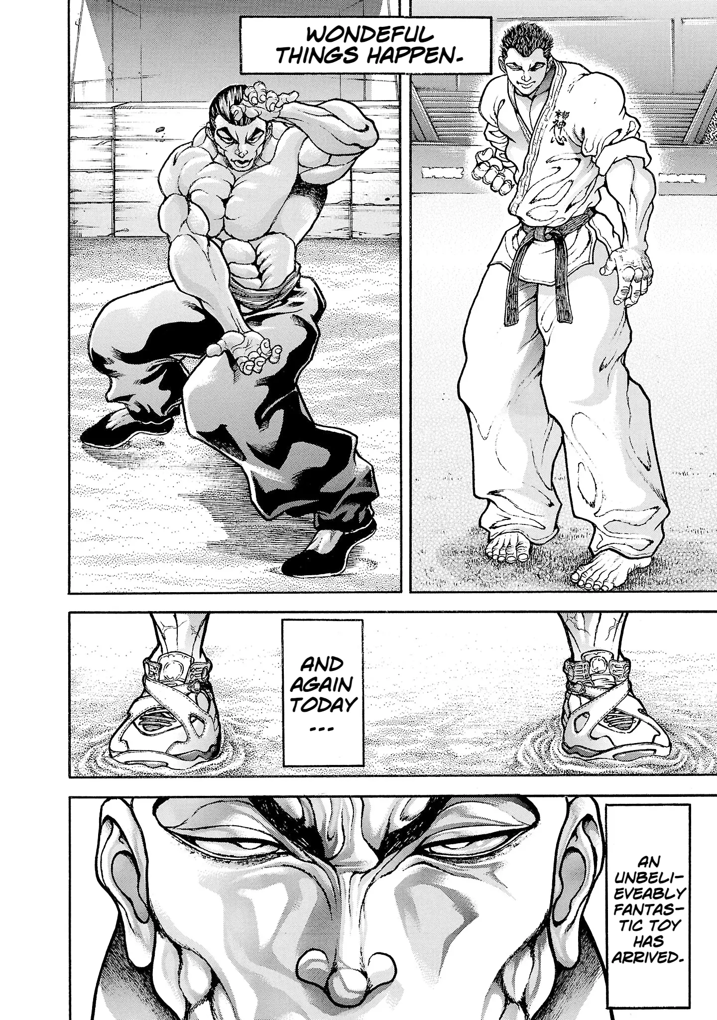 Hanma Baki - Son Of Ogre (Shinsoban Release) - Vol.10 Chapter 147: Tooth Vs. Fang