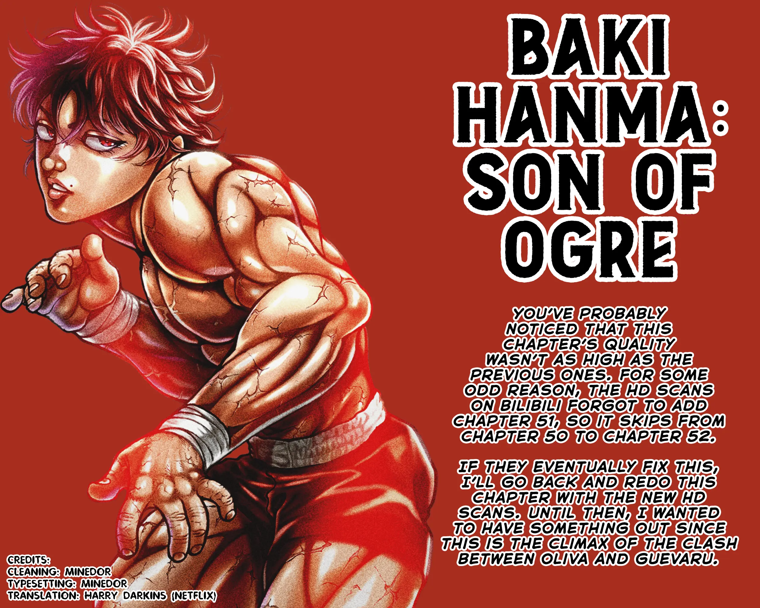 Hanma Baki - Son Of Ogre (Shinsoban Release) - Vol.4 Chapter 51: Baki