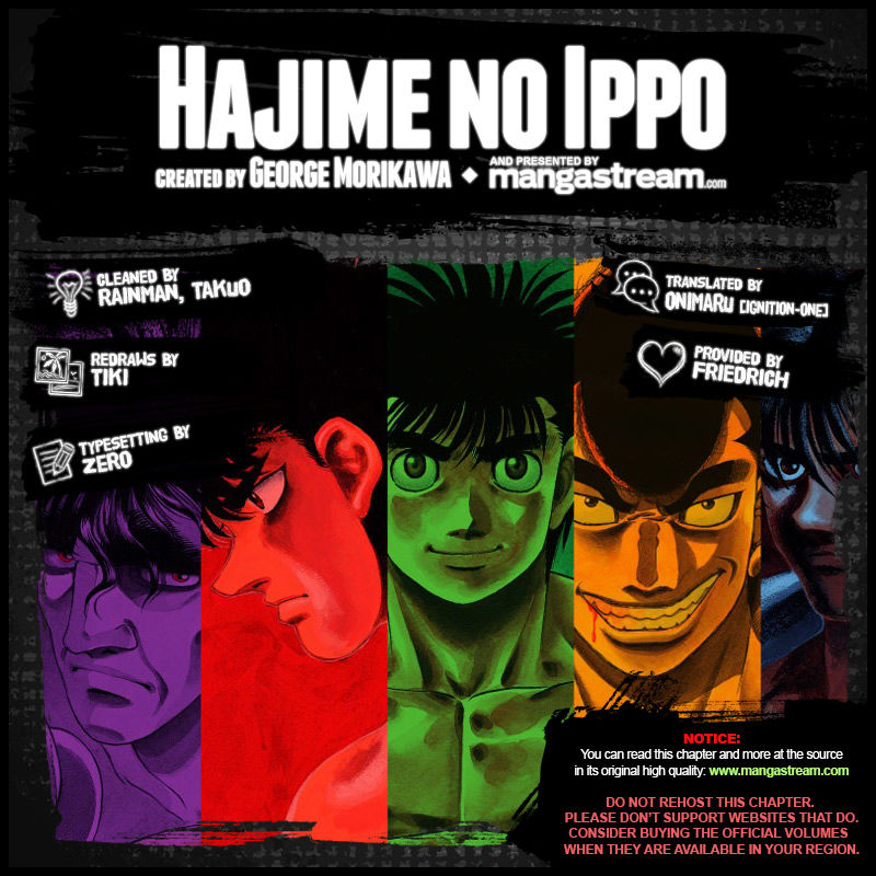 Hajime No Ippo - Chapter 1205 : Vol 93