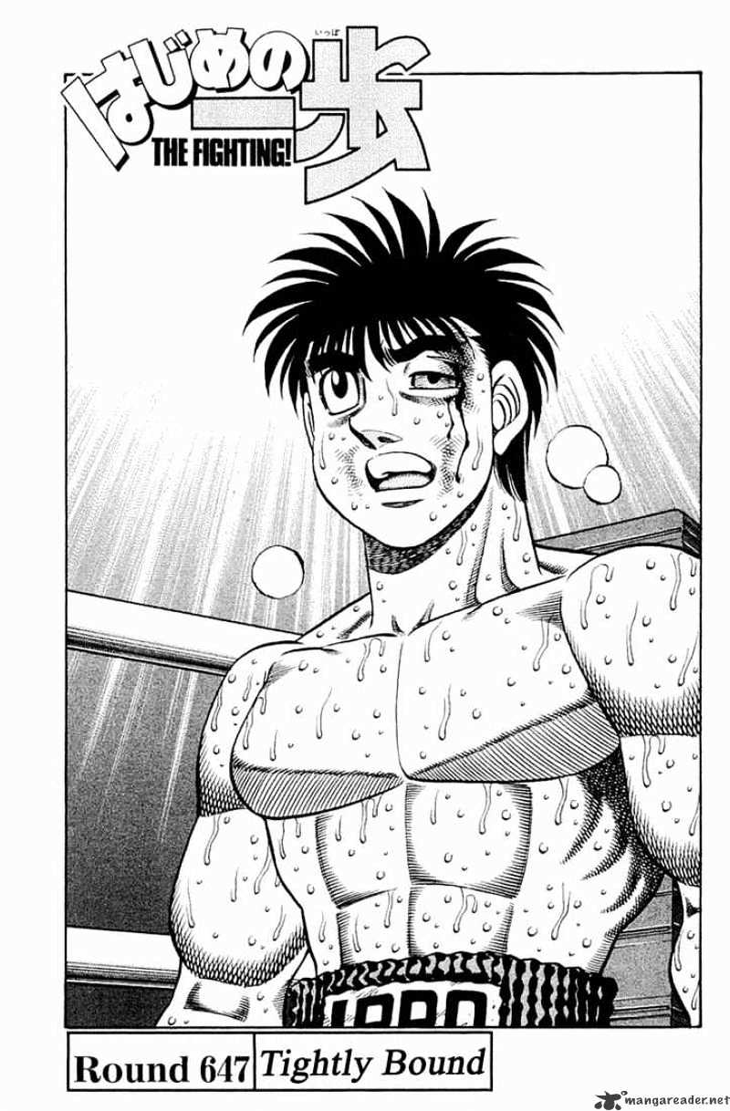 Hajime No Ippo - Chapter 647 : Trapped