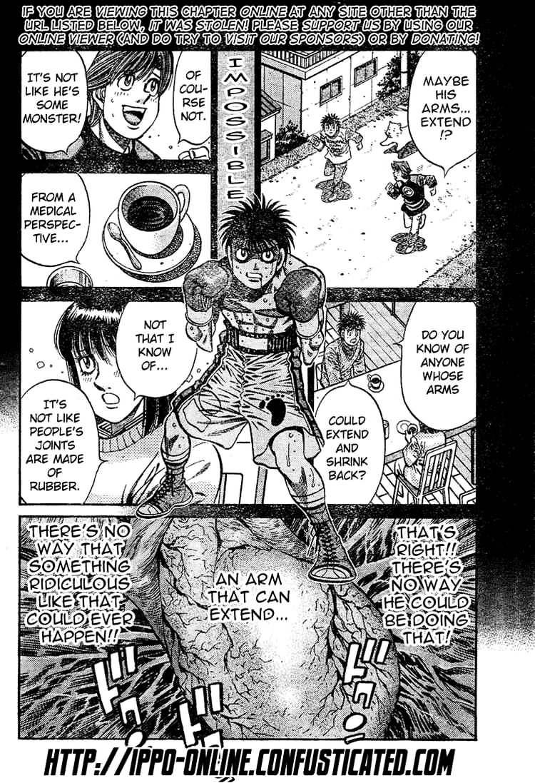 Hajime No Ippo - Chapter 775 : The Arm Extends!