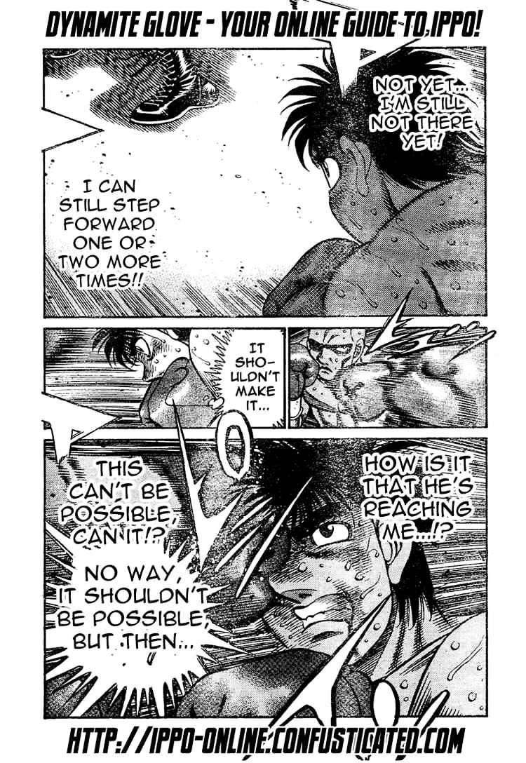 Hajime No Ippo - Chapter 775 : The Arm Extends!