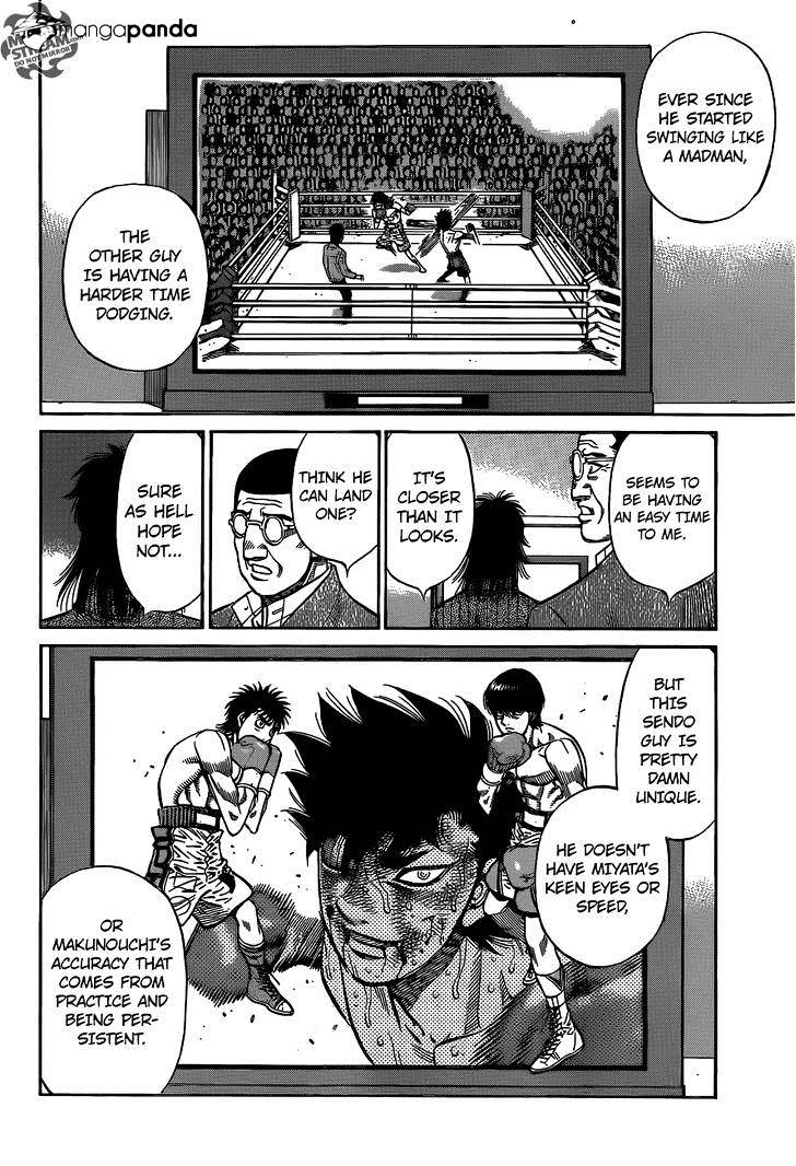 Hajime No Ippo - Chapter 1089 : Sendo S True Weapon