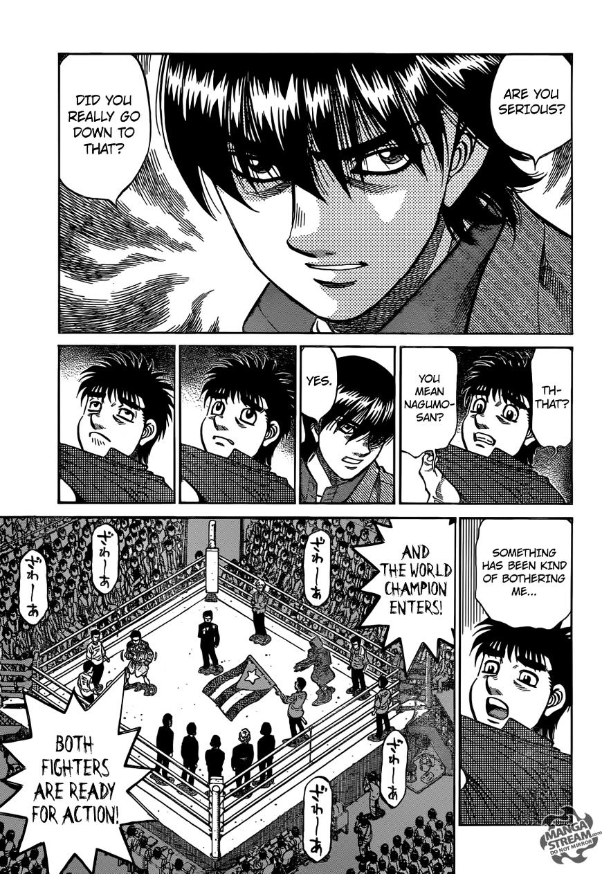 Hajime No Ippo - Chapter 1169 : Question