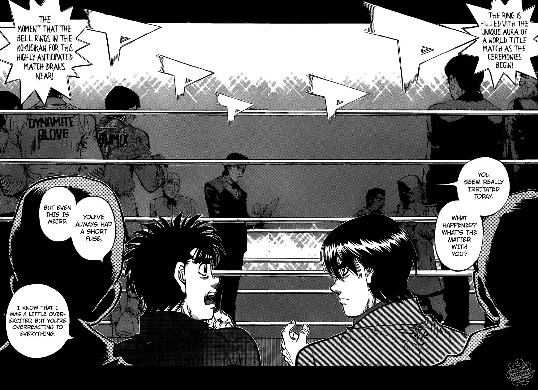 Hajime No Ippo - Chapter 1169 : Question