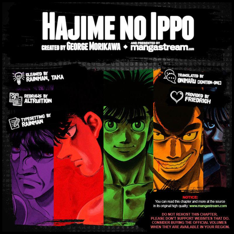 Hajime No Ippo - Chapter 1140