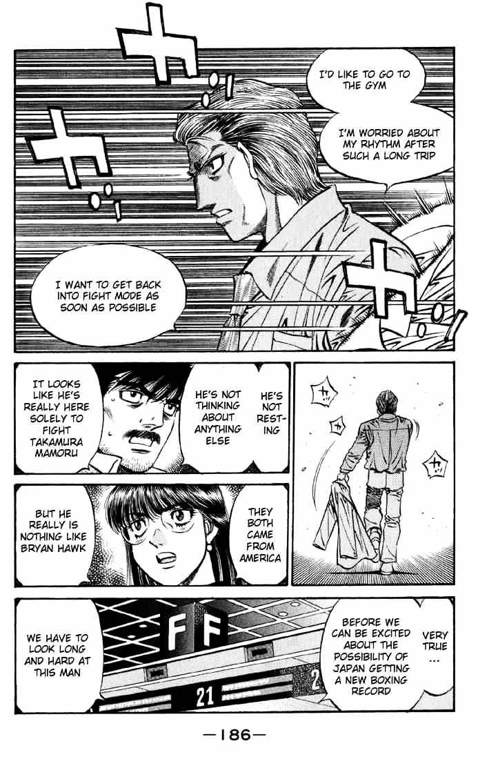 Hajime No Ippo - Chapter 522 : Golden Eagle