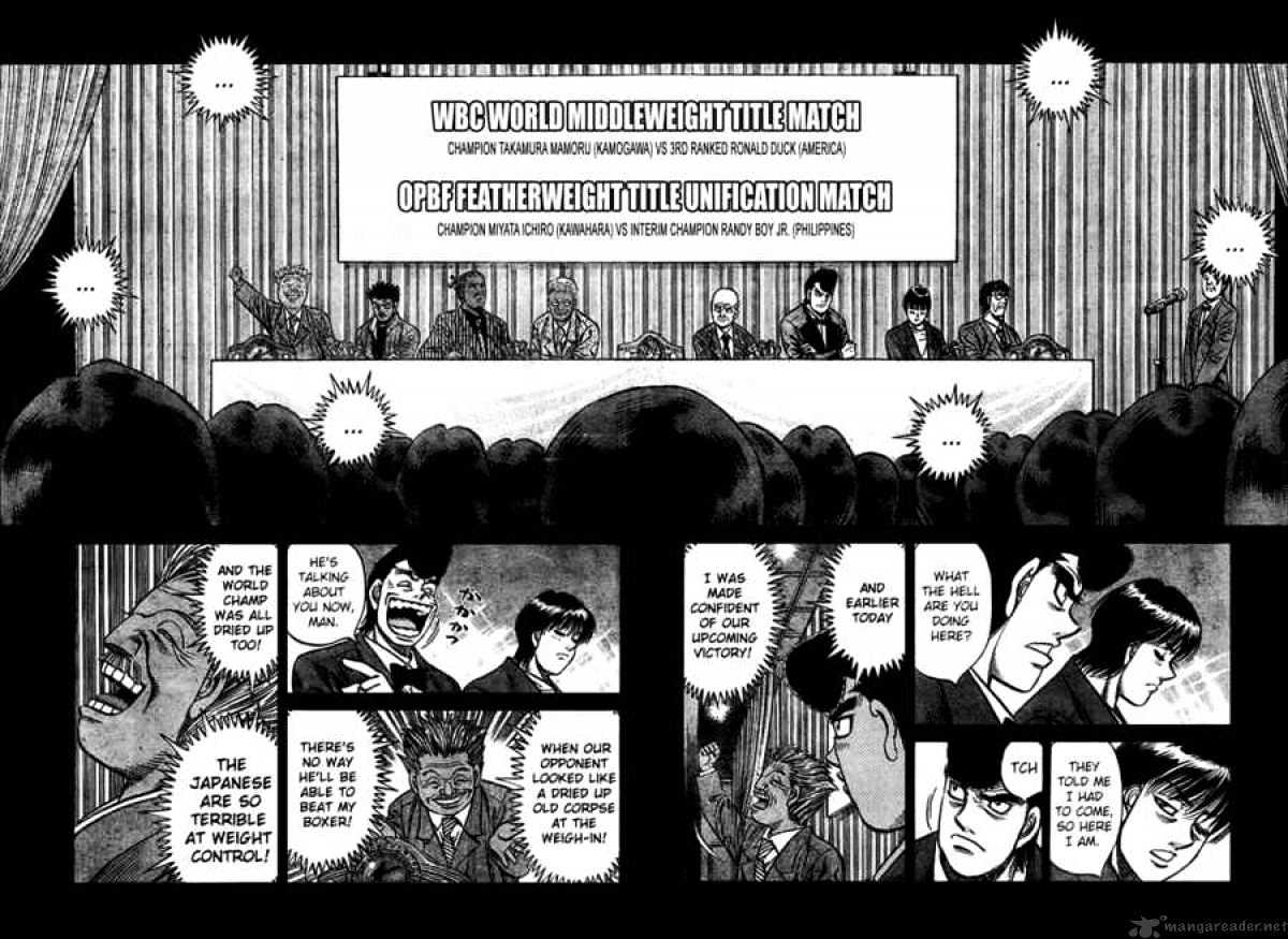 Hajime No Ippo - Chapter 816 : The Two Champions