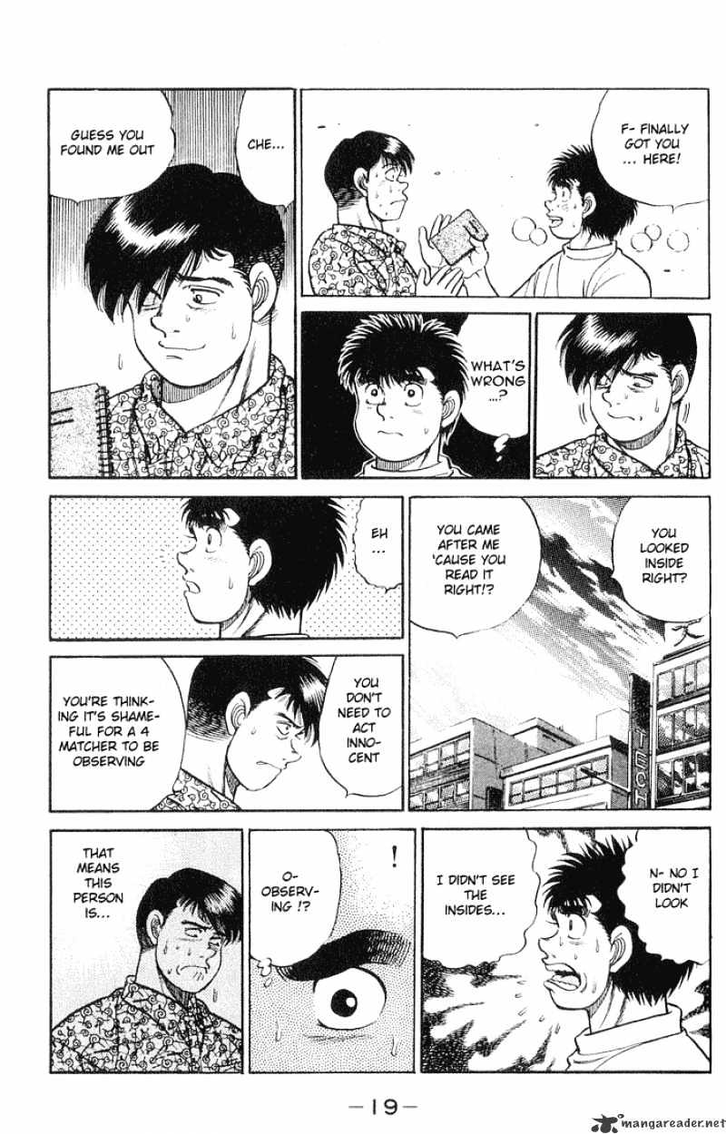 Hajime No Ippo - Chapter 43 : Secret Victory Memo