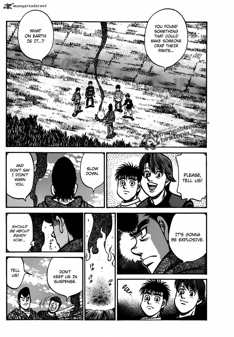 Hajime No Ippo - Chapter 924 : Chestnuts, Potatoes, And Advice