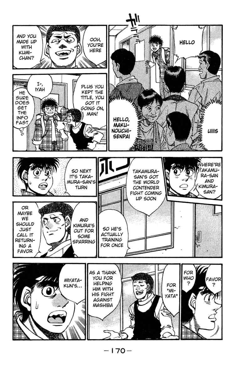 Hajime No Ippo - Chapter 315 : Un-Surrenderred Weight Class