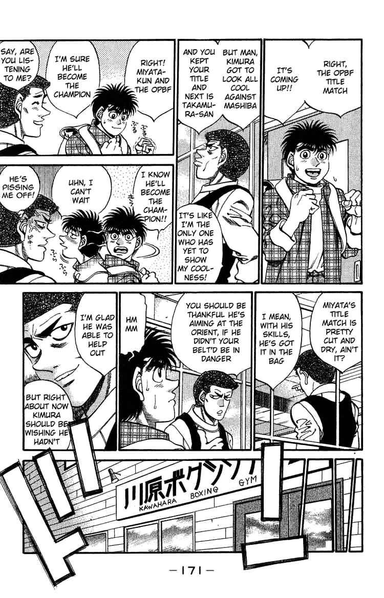 Hajime No Ippo - Chapter 315 : Un-Surrenderred Weight Class