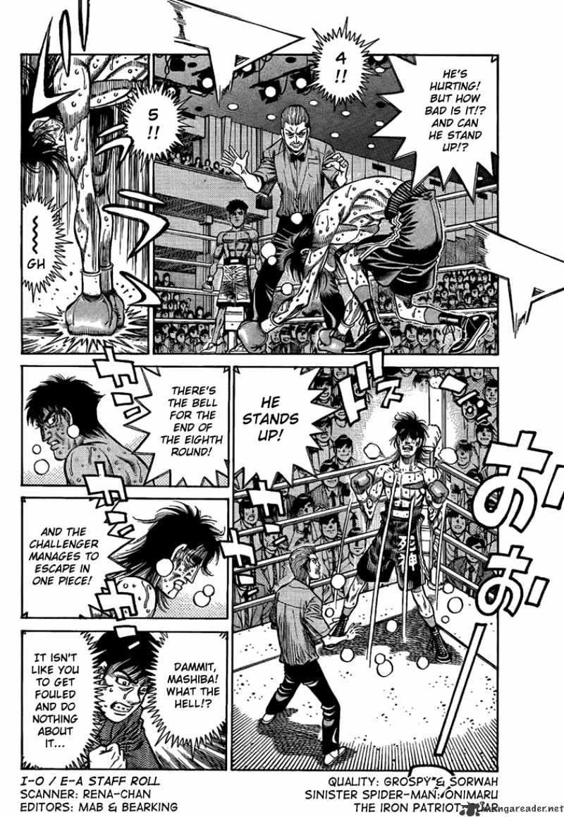 Hajime No Ippo - Chapter 855 : Makunouchiiii...