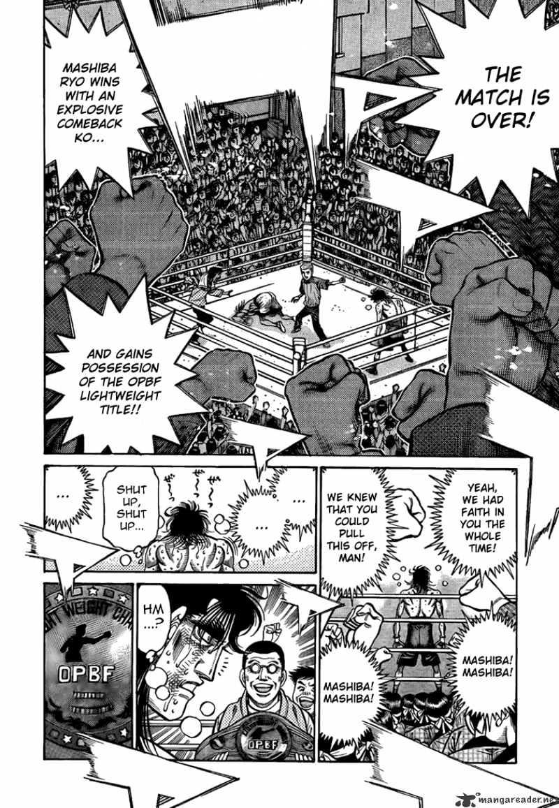 Hajime No Ippo - Chapter 855 : Makunouchiiii...