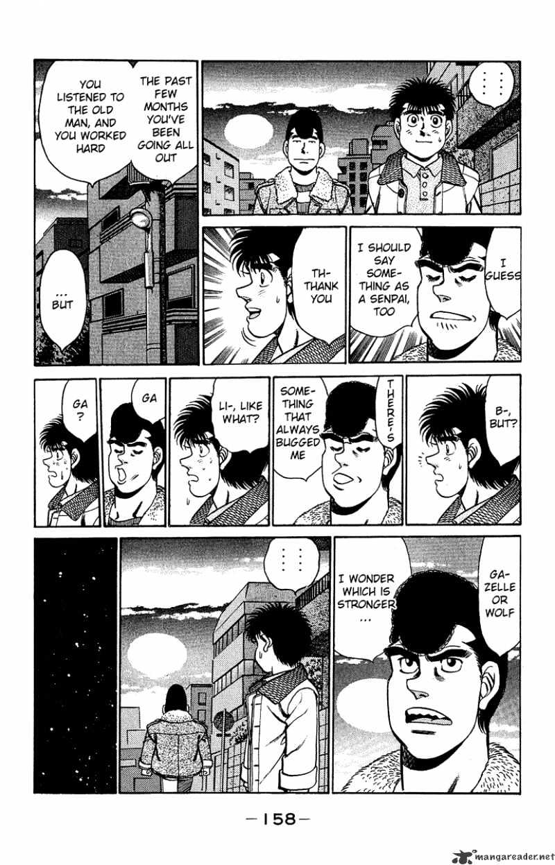 Hajime No Ippo - Chapter 158