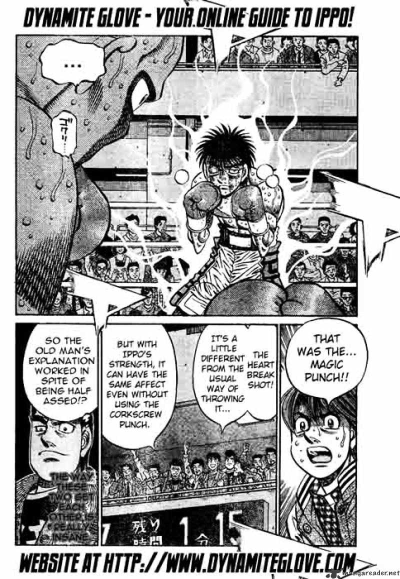 Hajime No Ippo - Chapter 783 : Magic Punch