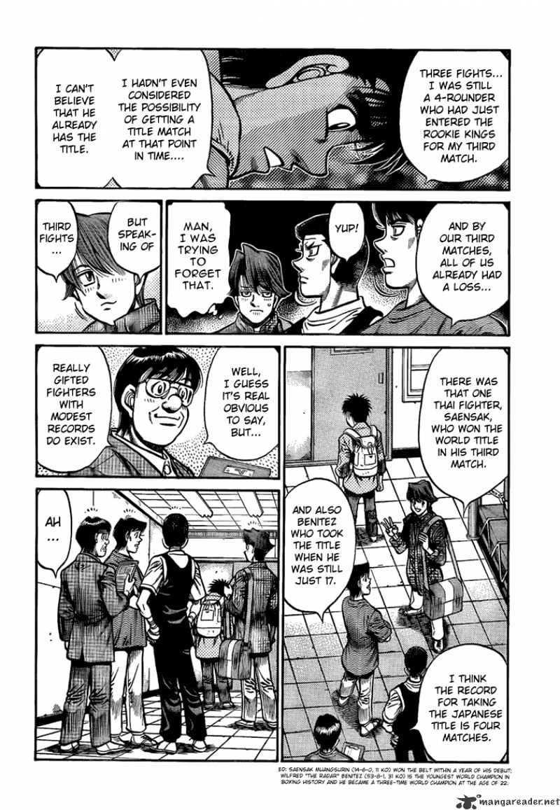 Hajime No Ippo - Chapter 857 : The Champion Of Nature