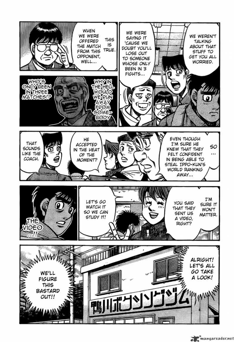 Hajime No Ippo - Chapter 857 : The Champion Of Nature