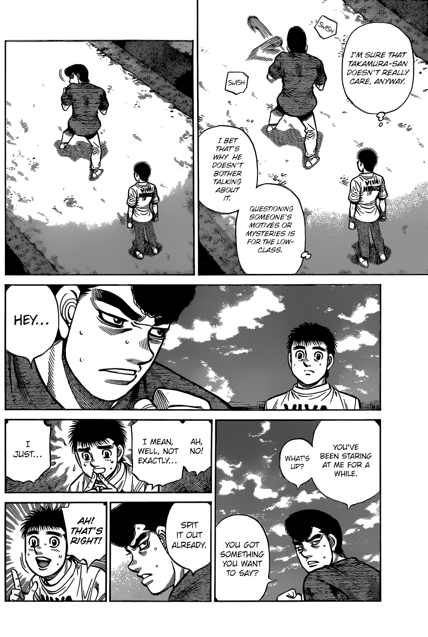 Hajime No Ippo - Chapter 1321: His Back Says Everything