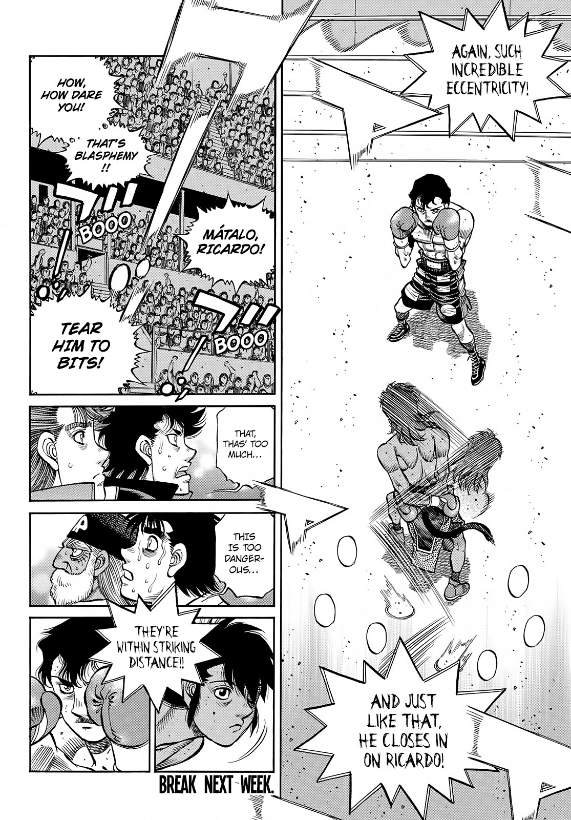 Hajime No Ippo - Chapter 1395: Wally’s Taking The Initiative!