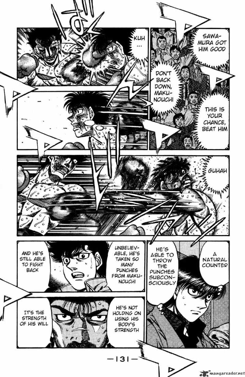 Hajime No Ippo - Chapter 500 : Sway Timing