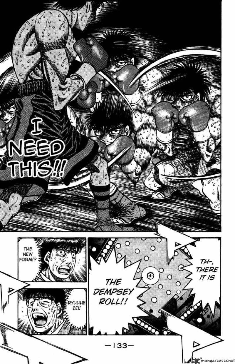 Hajime No Ippo - Chapter 500 : Sway Timing