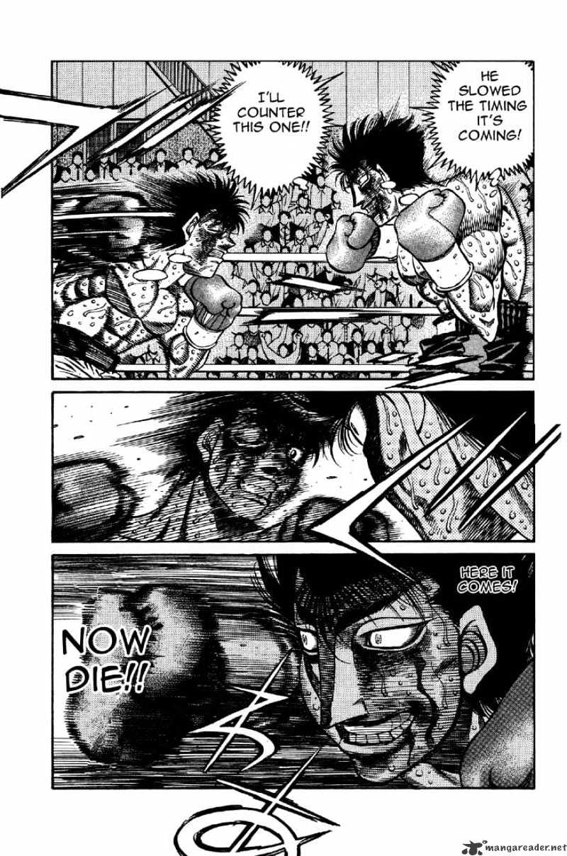 Hajime No Ippo - Chapter 500 : Sway Timing