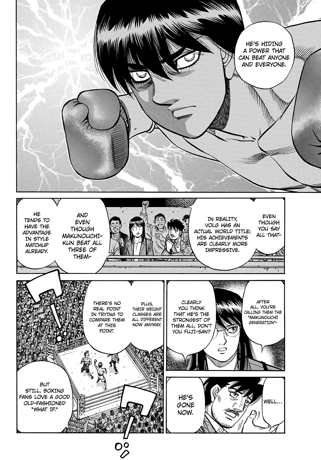 Hajime No Ippo - Chapter 1351: The Makunouchi Generation