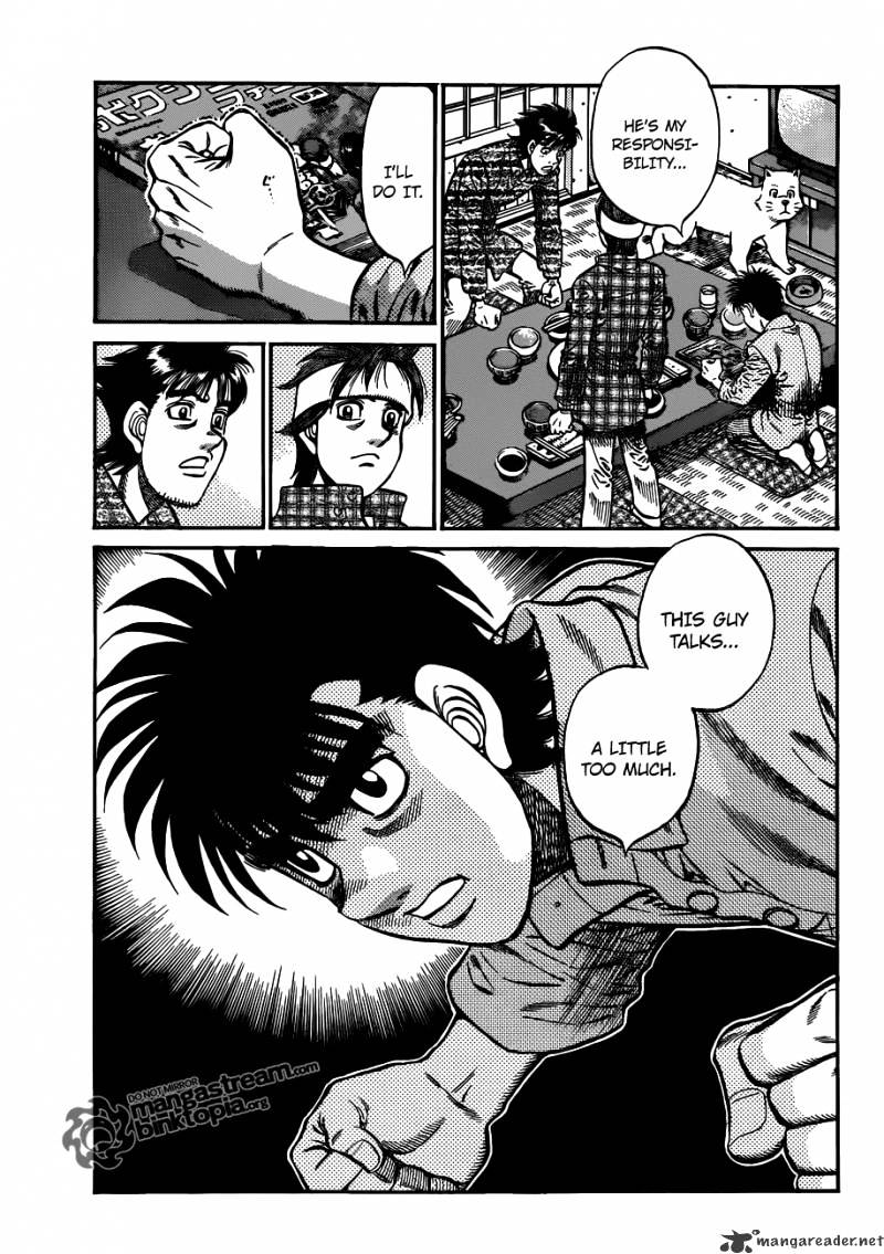 Hajime No Ippo - Chapter 921 : A Little Too Much