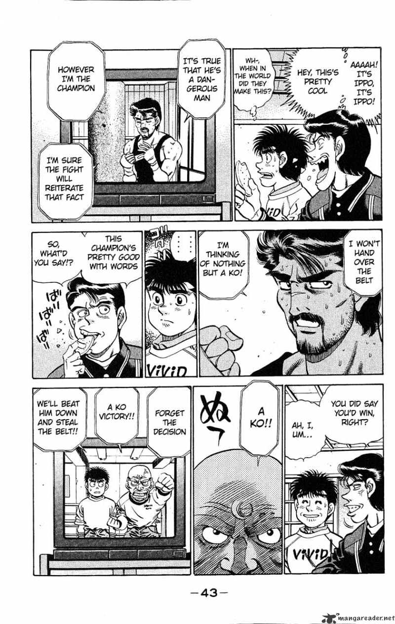 Hajime No Ippo - Chapter 181