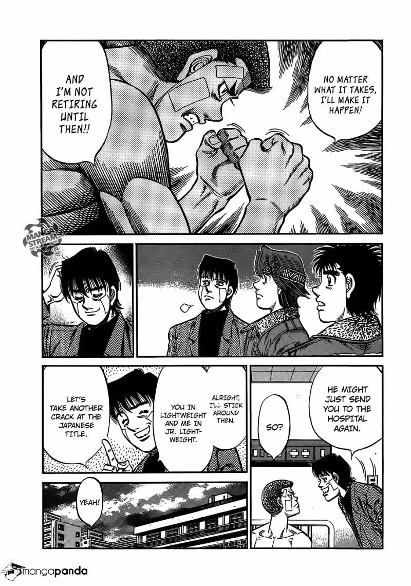 Hajime No Ippo - Chapter 979 : My Goal