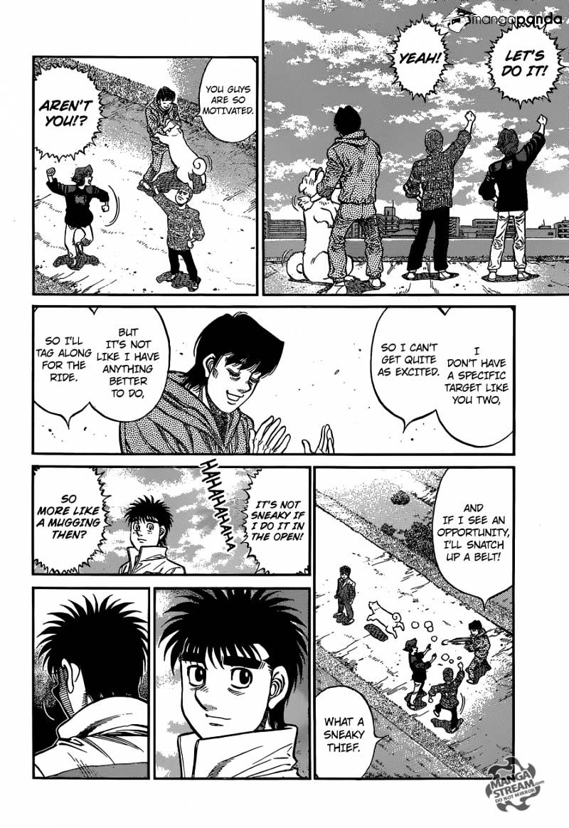 Hajime No Ippo - Chapter 1124 : A Resolute Look