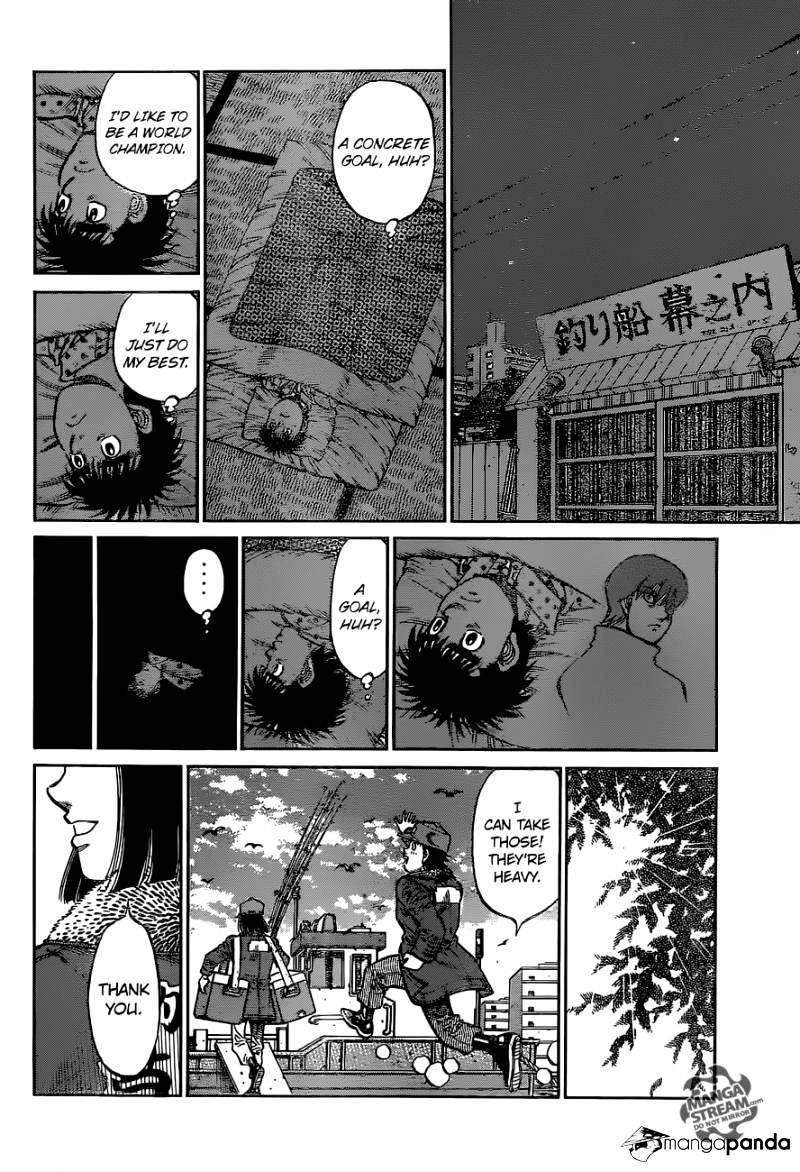 Hajime No Ippo - Chapter 1124 : A Resolute Look