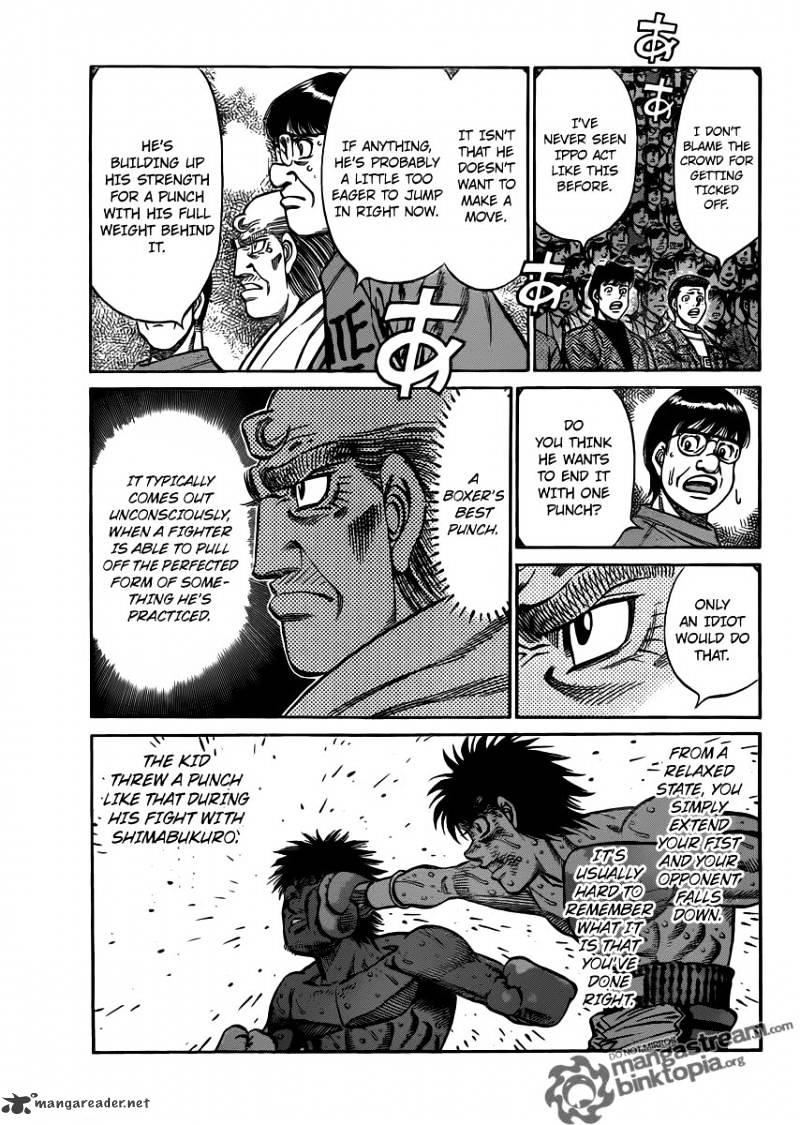 Hajime No Ippo - Chapter 935 : An Unseen Full Swing