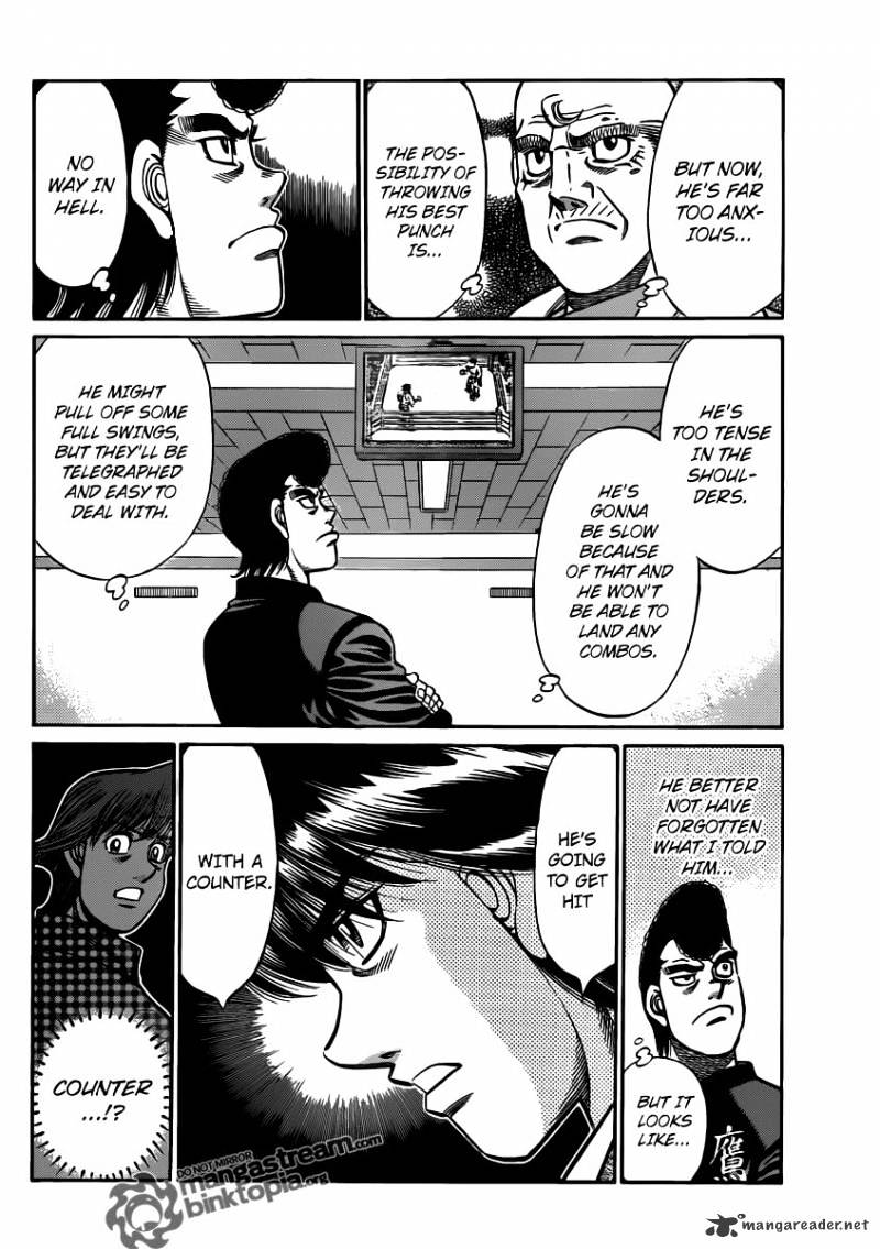 Hajime No Ippo - Chapter 935 : An Unseen Full Swing