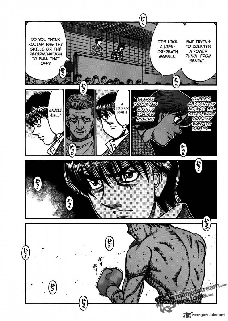 Hajime No Ippo - Chapter 935 : An Unseen Full Swing