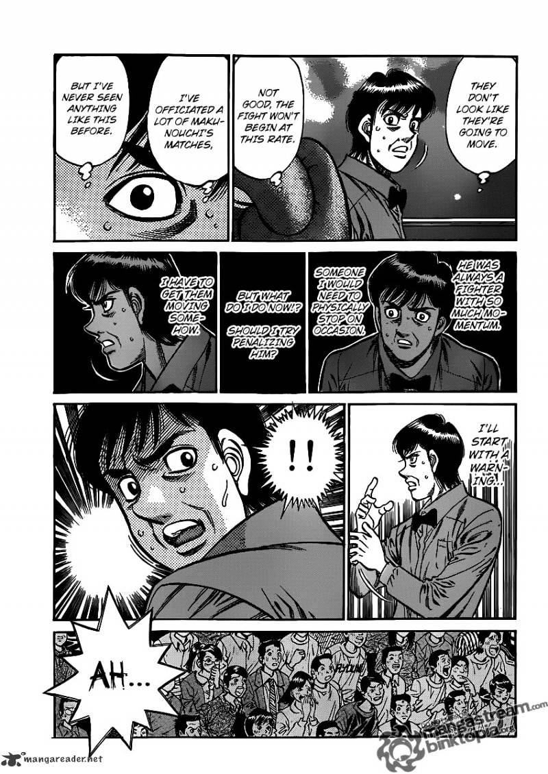 Hajime No Ippo - Chapter 935 : An Unseen Full Swing