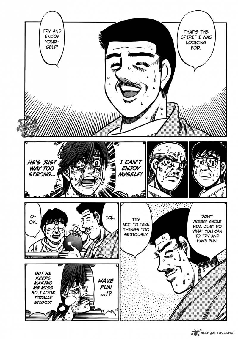 Hajime No Ippo - Chapter 963 : Shinoda S Method For Concentrating